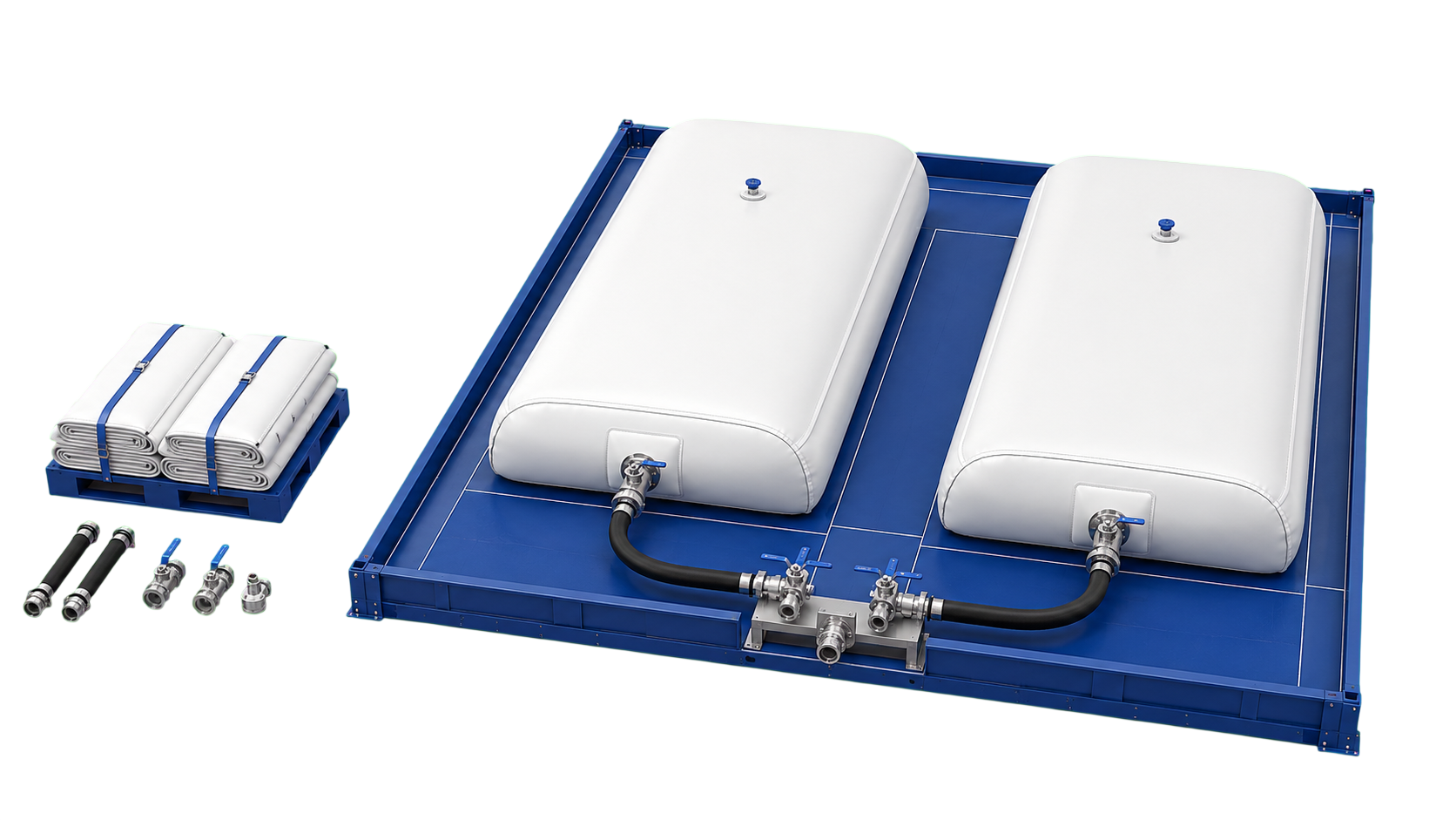 <b>Полевой склад горючего</b> на мягких резервуарах для хранения и выдачи топлива {{IN_CITY}}